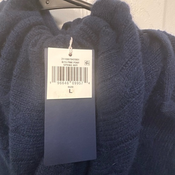Polo by Ralph Lauren 100% Cashmere Pull Over w/ hood. - Picture 7 of 10